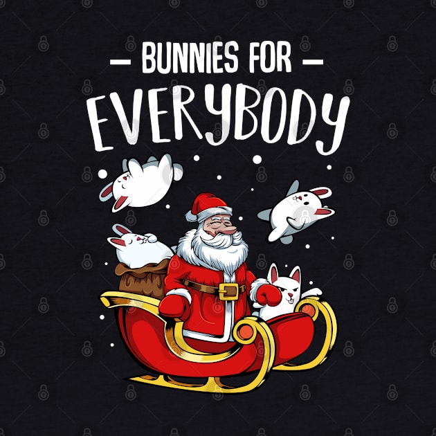 Bunny - Bunnies For Everybody - Funny Christmas Santa Claus by Lumio Gifts